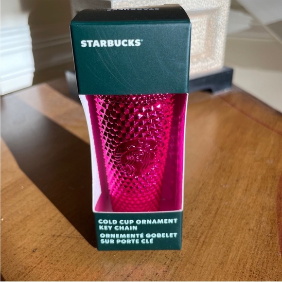 Starbucks Complete Set Five Grande Tumblers + Five Ornament Keychains - Picture 5 of 11